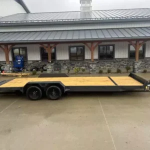 2026 Hillcrest Trailers Car / Racing Trailer 7000 GVW 7×24′ Car Hauler Trailer 7000 GVW 7222SC2B