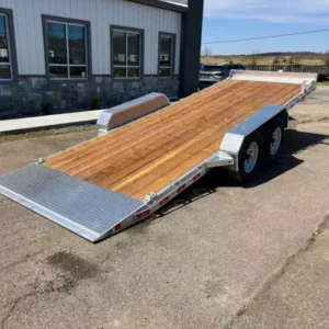 2026 Nordtek Trailers Car / Racing Trailer 9990 GVW 7×22′ 9990# Aluminum Tilt Trailer TLT-SD-2SA10K-BP-82X22