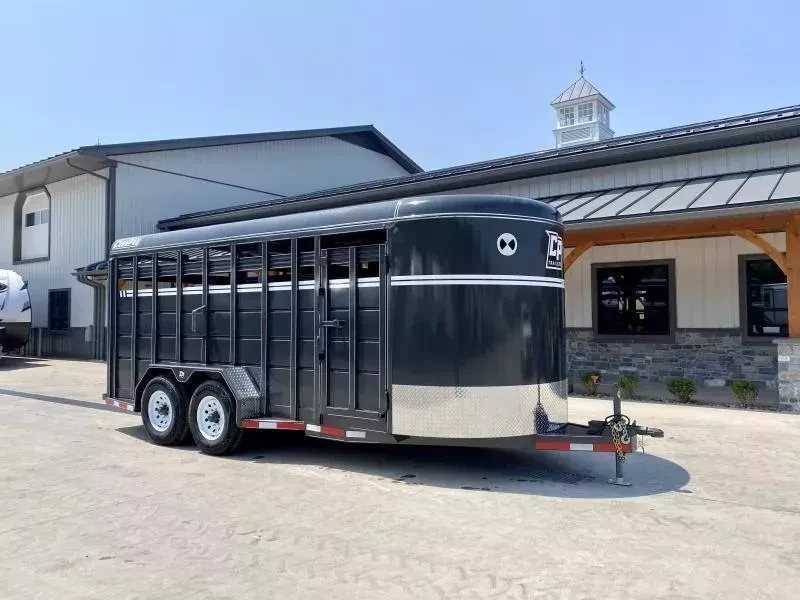 2026 CornPro Stock / Stock Combo Trailer 12000 GVW 7x18' Livestock Trailer 12000# GVW SB18-7H