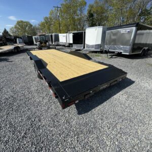 2025 Sure-Trac Car / Racing Trailer 14000 GVW 102×24′ Buggy Car Hauler Trailer 14000# GVW ST-CHWX10224-140