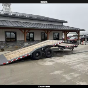 2025 Midsota Heavy-Duty Gravity Tilt Equipment Trailer – 102x24