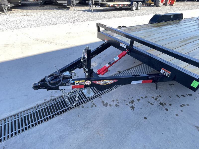 2025 H&H Car / Racing Trailer 9990 GVW 7×20′ Manual Tilt Car Hauler Trailer 9990# GVW H8220MX-100 - Image 11