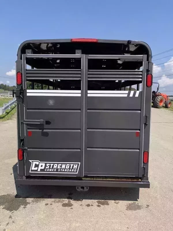 2025 CornPro Stock / Stock Combo Trailer 9990 GVW 16' 9990# GVW Livestock Trailer SB16-7S-10K - Image 12