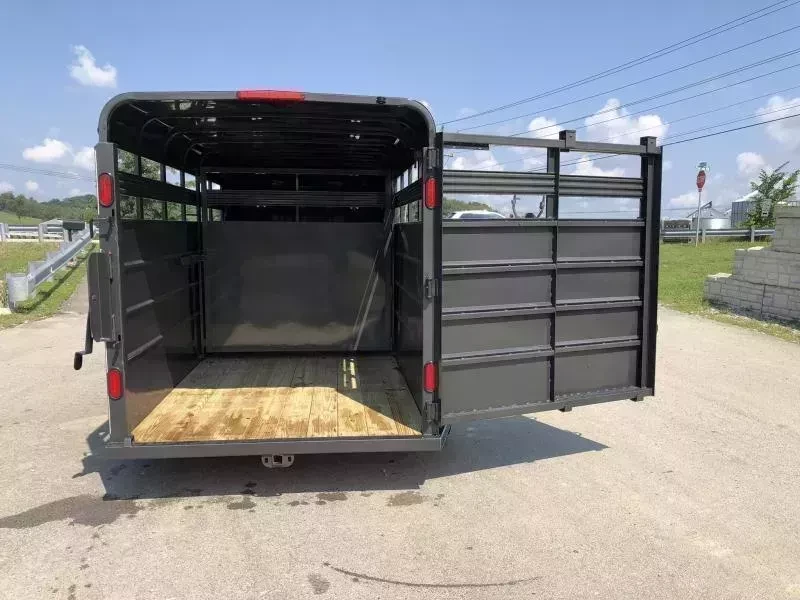 2025 CornPro Stock / Stock Combo Trailer 9990 GVW 16' 9990# GVW Livestock Trailer SB16-7S-10K - Image 13