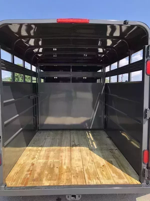 2025 CornPro Stock / Stock Combo Trailer 9990 GVW 16' 9990# GVW Livestock Trailer SB16-7S-10K - Image 14