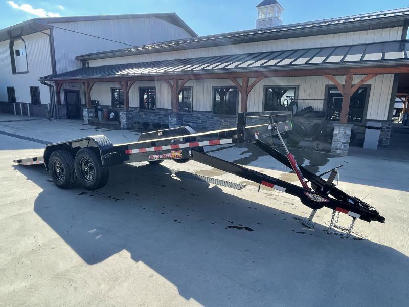 2025 H&H Car / Racing Trailer 9990 GVW 7×20′ Manual Tilt Car Hauler Trailer 9990# GVW H8220MX-100 - Image 16