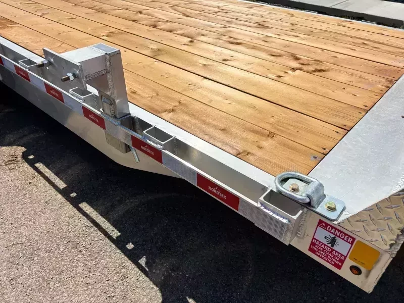 2026 Nordtek Trailers Car / Racing Trailer 9990 GVW 7×22′ 9990# Aluminum Tilt Trailer TLT-SD-2SA10K-BP-82X22 - Image 17