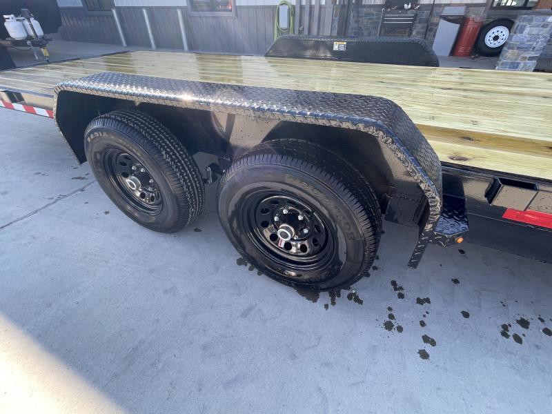 2025 H&H Car / Racing Trailer 9990 GVW 7×20′ Manual Tilt Car Hauler Trailer 9990# GVW H8220MX-100 - Image 18