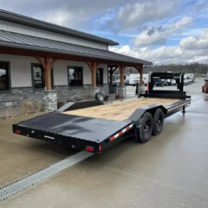 2026 Sure-Trac Car / Racing Trailer 14000 GVW 102×24′ Gooseneck Car Hauler 14000# GVW ST-ETX10224-140G-BES