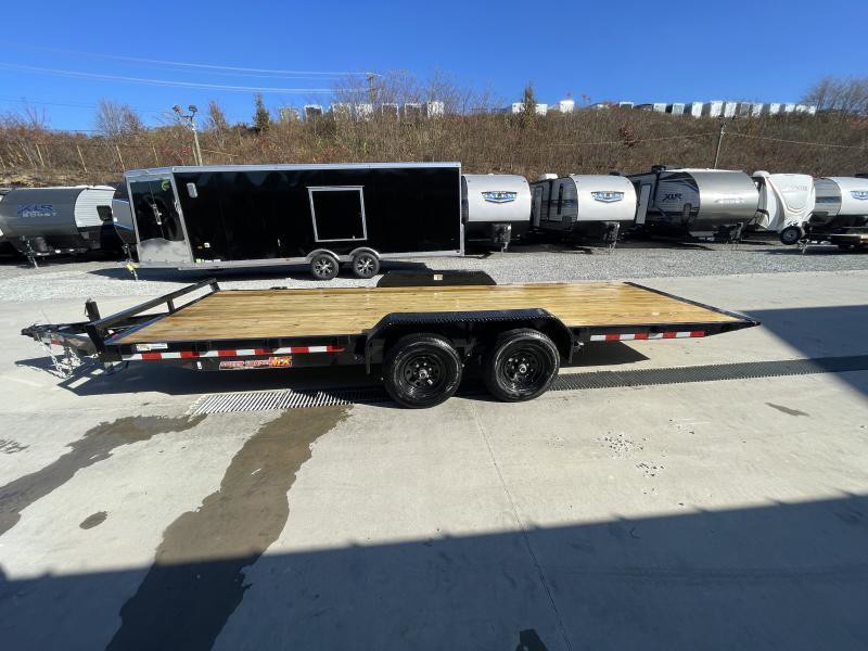 2025 H&H Car / Racing Trailer 9990 GVW 7×20′ Manual Tilt Car Hauler Trailer 9990# GVW H8220MX-100 - Image 20