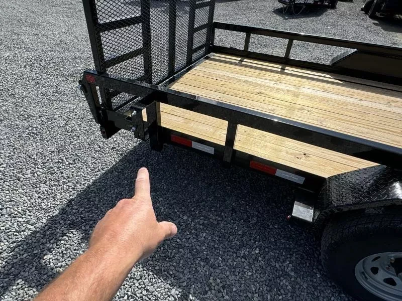 2026 Sure-Trac Utility Trailers 9900 GVW 7x22' Tube Top ATV Side Ramps Utility Landscape Trailer 9900# GVW ST-UTV8222-100 - Image 21
