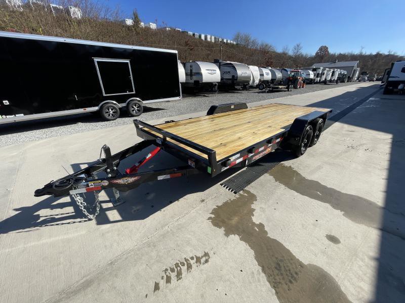 2025 H&H Car / Racing Trailer 9990 GVW 7×20′ Manual Tilt Car Hauler Trailer 9990# GVW H8220MX-100 - Image 21