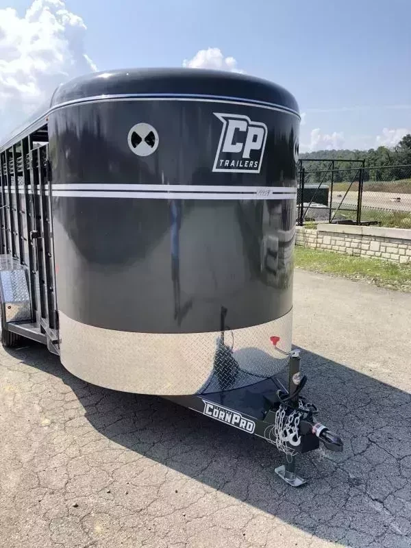 2025 CornPro Stock / Stock Combo Trailer 9990 GVW 16' 9990# GVW Livestock Trailer SB16-7S-10K - Image 23