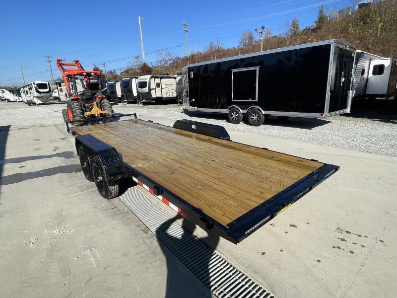 2025 H&H Car / Racing Trailer 9990 GVW 7×20′ Manual Tilt Car Hauler Trailer 9990# GVW H8220MX-100 - Image 22
