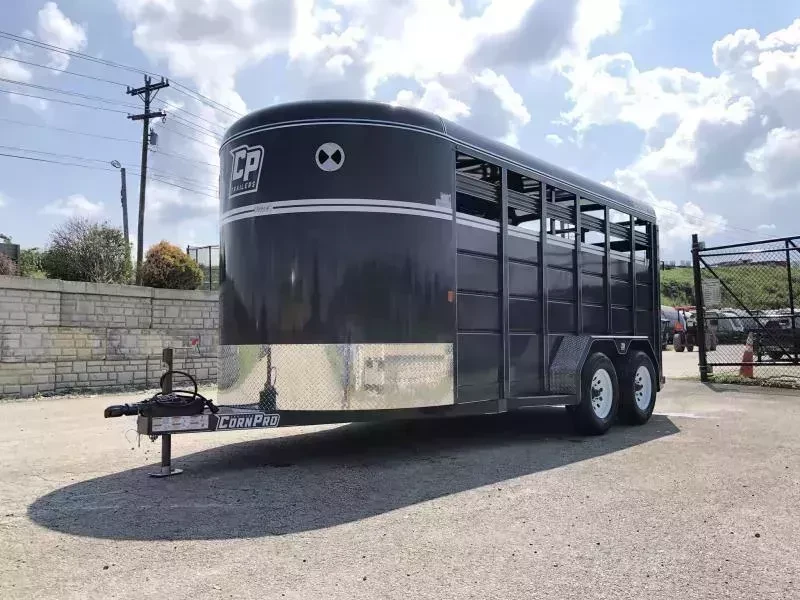 2025 CornPro Stock / Stock Combo Trailer 9990 GVW 16' 9990# GVW Livestock Trailer SB16-7S-10K - Image 26