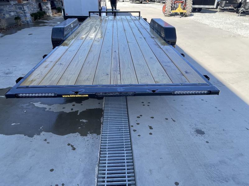 2025 H&H Car / Racing Trailer 9990 GVW 7×20′ Manual Tilt Car Hauler Trailer 9990# GVW H8220MX-100 - Image 26