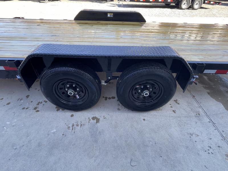 2025 H&H Car / Racing Trailer 9990 GVW 7×20′ Manual Tilt Car Hauler Trailer 9990# GVW H8220MX-100 - Image 27