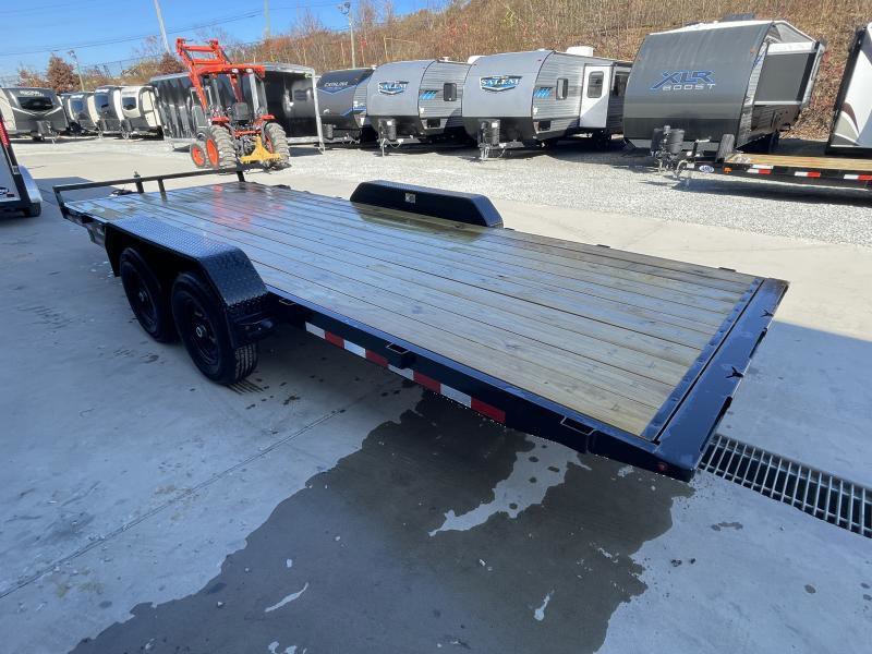 2025 H&H Car / Racing Trailer 9990 GVW 7×20′ Manual Tilt Car Hauler Trailer 9990# GVW H8220MX-100 - Image 29