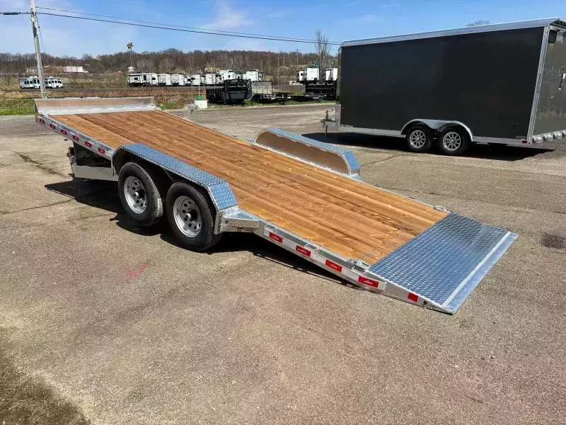 2026 Nordtek Trailers Car / Racing Trailer 9990 GVW 7×22′ 9990# Aluminum Tilt Trailer TLT-SD-2SA10K-BP-82X22 - Image 3
