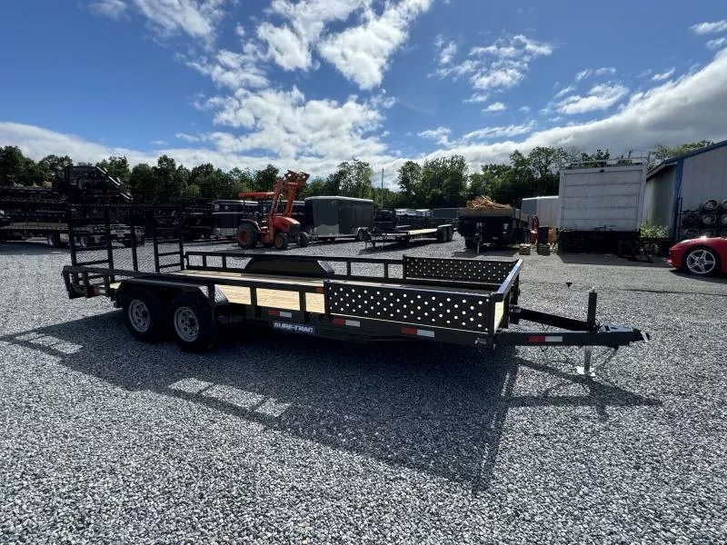 2026 Sure-Trac Utility Trailers 9900 GVW 7x22' Tube Top ATV Side Ramps Utility Landscape Trailer 9900# GVW ST-UTV8222-100 - Image 3