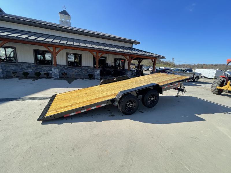 2025 H&H Car / Racing Trailer 9990 GVW 7×20′ Manual Tilt Car Hauler Trailer 9990# GVW H8220MX-100 - Image 31