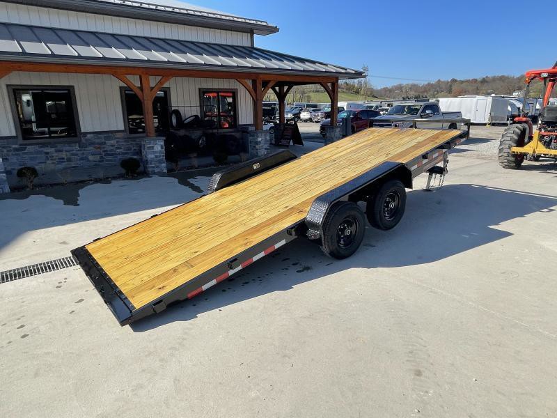 2025 H&H Car / Racing Trailer 9990 GVW 7×20′ Manual Tilt Car Hauler Trailer 9990# GVW H8220MX-100 - Image 32