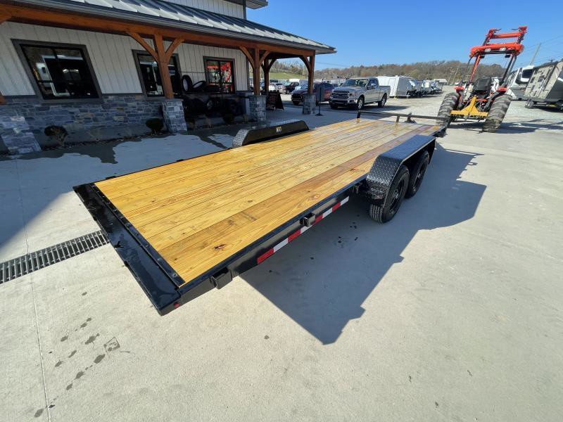 2025 H&H Car / Racing Trailer 9990 GVW 7×20′ Manual Tilt Car Hauler Trailer 9990# GVW H8220MX-100 - Image 34