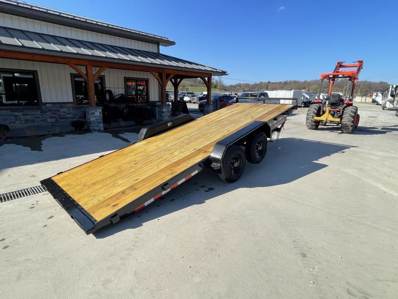 2025 H&H Car / Racing Trailer 9990 GVW 7×20′ Manual Tilt Car Hauler Trailer 9990# GVW H8220MX-100 - Image 38