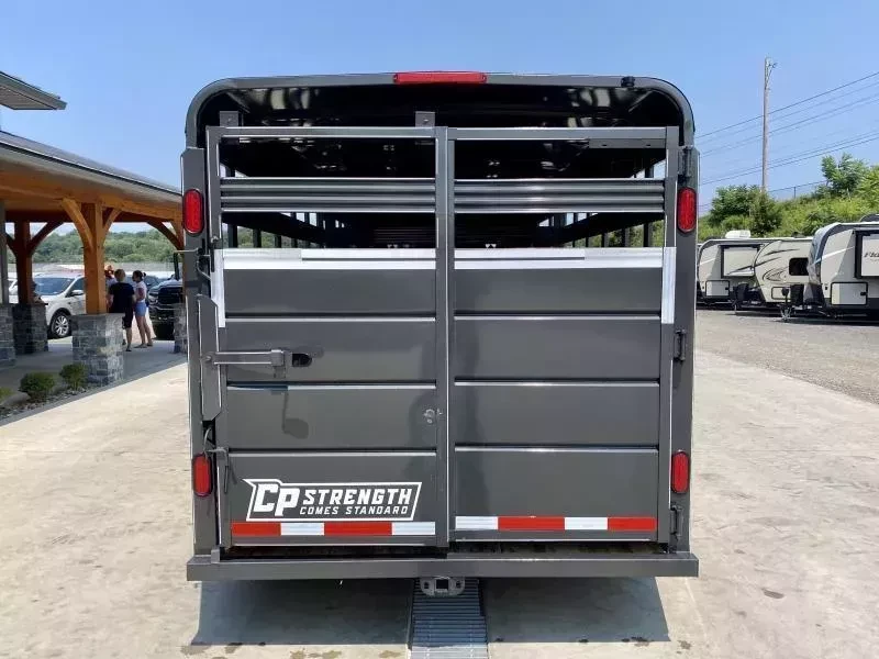 2026 CornPro Stock / Stock Combo Trailer 12000 GVW 7x18' Livestock Trailer 12000# GVW SB18-7H - Image 4