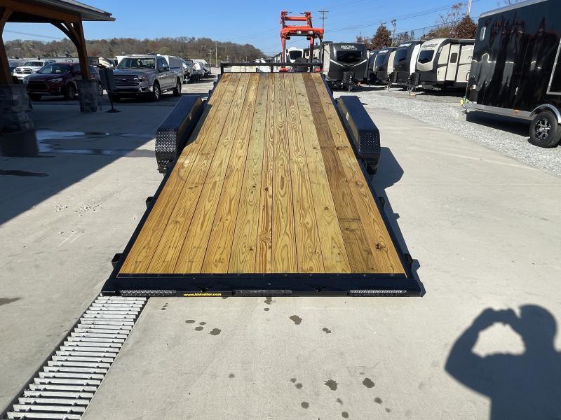 2025 H&H Car / Racing Trailer 9990 GVW 7×20′ Manual Tilt Car Hauler Trailer 9990# GVW H8220MX-100 - Image 7