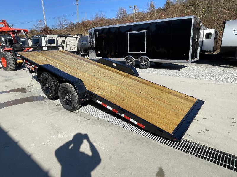 2025 H&H Car / Racing Trailer 9990 GVW 7×20′ Manual Tilt Car Hauler Trailer 9990# GVW H8220MX-100 - Image 8