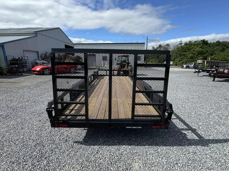 2026 Sure-Trac Utility Trailers 9900 GVW 7x22' Tube Top ATV Side Ramps Utility Landscape Trailer 9900# GVW ST-UTV8222-100 - Image 7