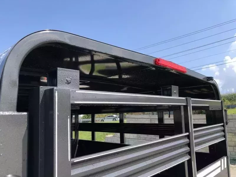 2025 CornPro Stock / Stock Combo Trailer 9990 GVW 16' 9990# GVW Livestock Trailer SB16-7S-10K - Image 9