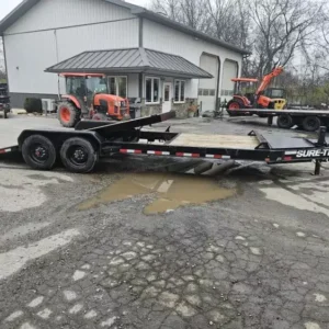 2024 Sure-Trac 7' x 22' Gravity Tilt Equipment Trailer
