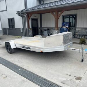 2024 Aluma 7' x 14' Aluminum Utility Trailer with Rock Guard – 2,990 GVWR