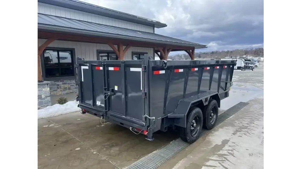 2026 Hillcrest Trailers Dump Trailers 17600 GVW 7×16′ High Side Dump Trailer 17600# GVW 176716SDH - Image 17