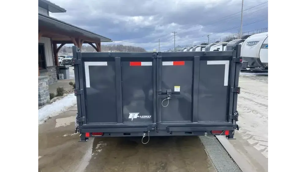 2026 Hillcrest Trailers Dump Trailers 17600 GVW 7×16′ High Side Dump Trailer 17600# GVW 176716SDH - Image 18