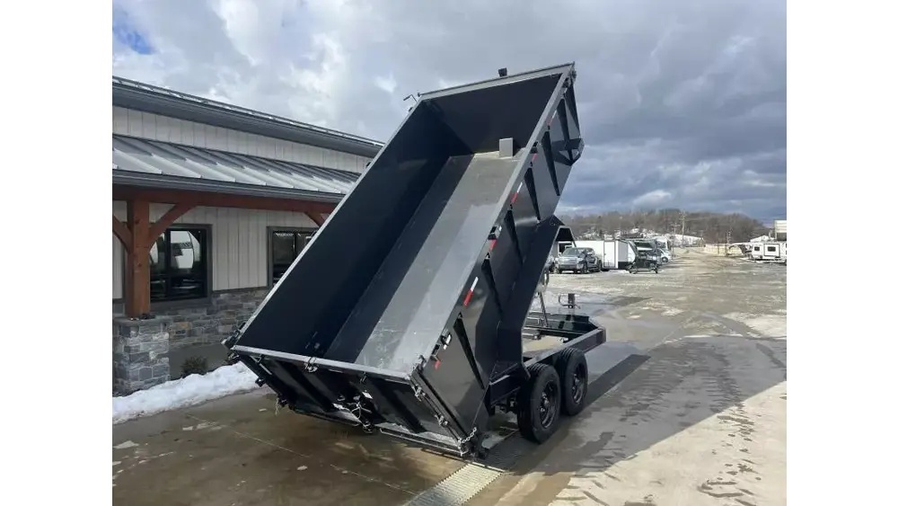 2026 Hillcrest Trailers Dump Trailers 17600 GVW 7×16′ High Side Dump Trailer 17600# GVW 176716SDH - Image 2