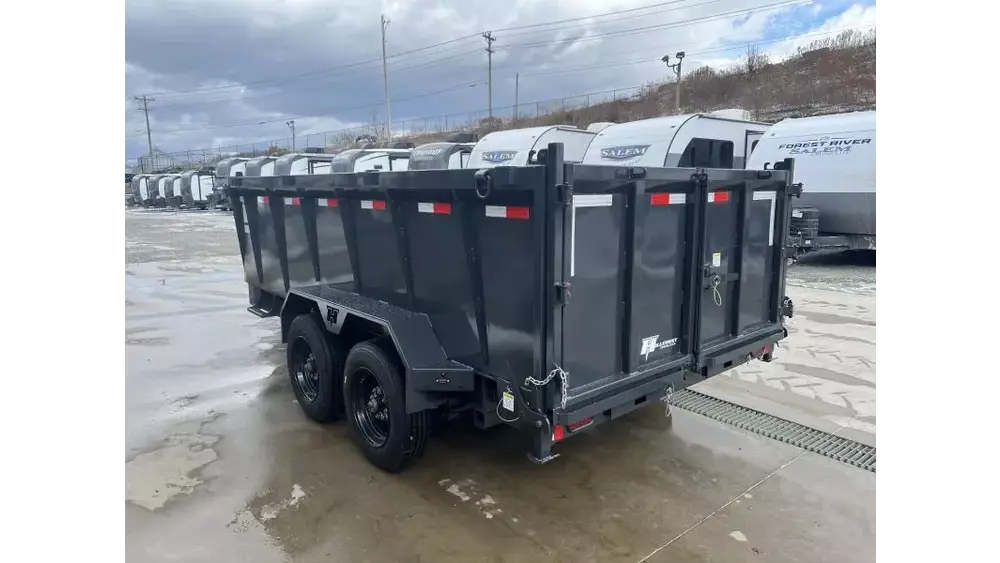 2026 Hillcrest Trailers Dump Trailers 17600 GVW 7×16′ High Side Dump Trailer 17600# GVW 176716SDH - Image 19