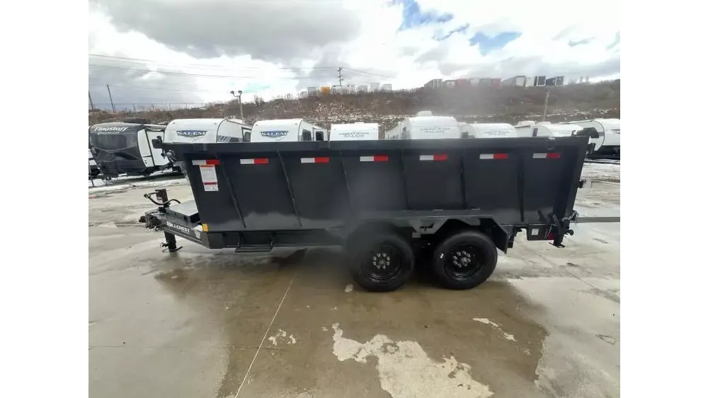 2026 Hillcrest Trailers Dump Trailers 17600 GVW 7×16′ High Side Dump Trailer 17600# GVW 176716SDH - Image 20