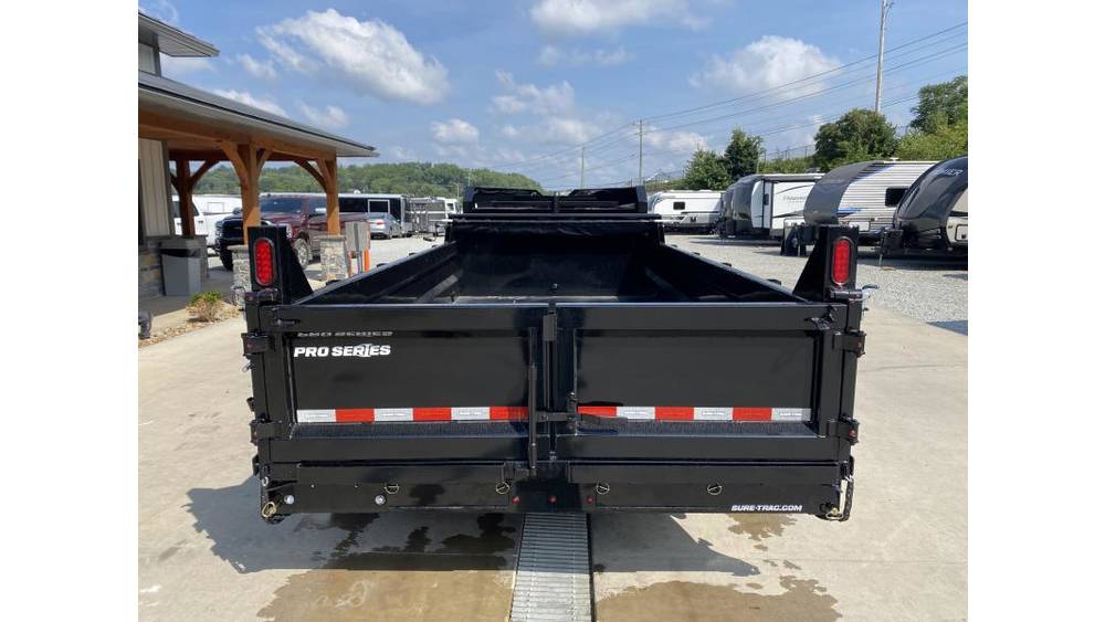 2026 Sure-Trac ST-BTL8214-154G Gooseneck Dump Trailer – 7x14, 15,400 GVWR, Telescopic Hoist, Pro Series - Image 16