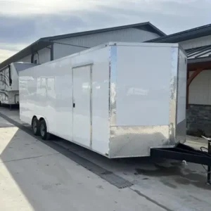 2026 Quality Cargo Cargo / Enclosed Trailer 8.5×20′ Enclosed Car Hauler Trailer 7000# GVW QC85x20TA-3500