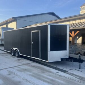 2026 Quality Cargo Cargo / Enclosed Trailer 8.5×24′ 9990 GVW * 7′ HEIGHT * BLACK .080 POLYCOR EXTERIOR * QC85x24TA-5200-UTV