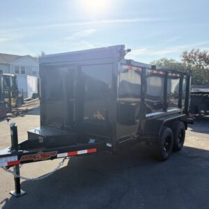 D2E 6x12x4 Telescopic 10K Dump Trailer