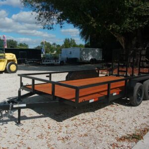 New 2026 Worldwide 7 x 16 Utility Trailer 7k GVWR