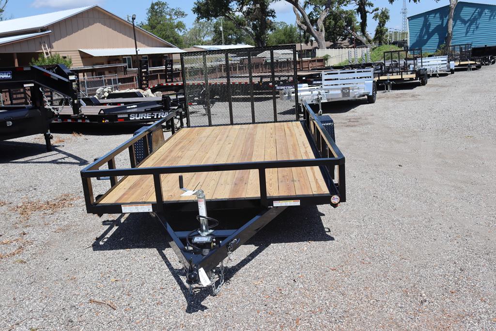 2025 Sure-Trac 7×14 Tube Top Utility Trailer (5K GVWR)