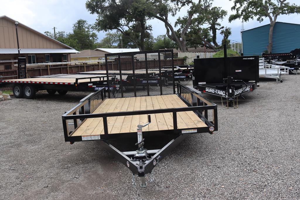 2025 Sure-Trac 7×14 Tube Top Utility Trailer (7K GVWR)