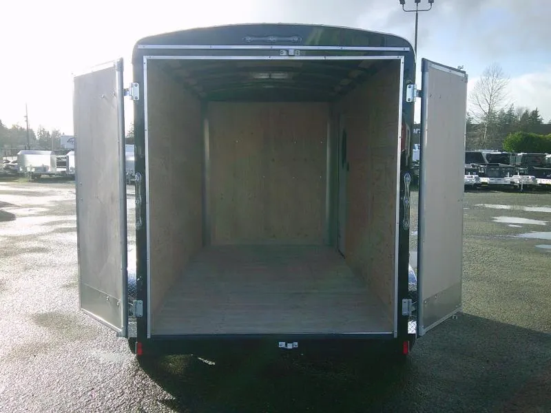 2025 Fast Cargo Black Tandem Axle 6×12 Cargo Trailer For Sale - Image 8