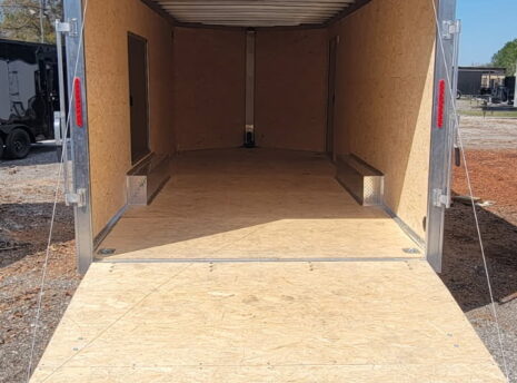 8.5X20 ALUMINUM CAR HAULER WITH SM ESCAPE DOOR - Image 2