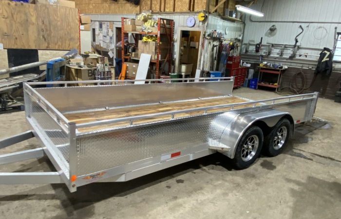 2023 Enbeck 7X16 Aluminum Landscaper - Image 3
